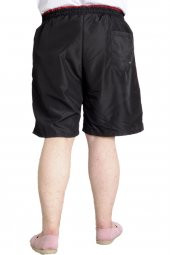 Mode XL Erkek Deniz Şortu SHIELD 23459 Siyah-Bordo - 4