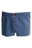 Mode XL Büyük Beden Erkek Boxer Desenli Poplin 6348 Yeşil - 1