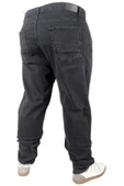 Mode XL Büyük Beden Erkek Pantolon Kot Black 21920 Füme thumbnail 4