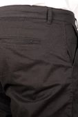 Mode XL Büyük Beden Erkek Pantolon Keten Milano  20850 Siyah - 6