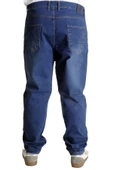 Mode XL Erkek Kot Pantolon Klasik 5Cep Deep Royal Blue 22932 Koyu Mavi - 2