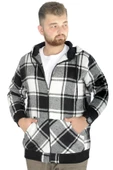 Mode XL Erkek Oduncu Kapsonlu Sweat Pocket 21574 Bej - 1