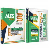 ALES Matematik TEK KİTAP ve Geometrinin Kara Kutusu Konu Ö.D.Çözümlü Çıkmış Soru Bankası Seti - 1