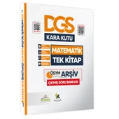 DGS Matematik TEK KİTAP ve Geometrinin Kara Kutusu Konu Ö.D.Çözümlü Çıkmış Soru Bankası Seti - 2