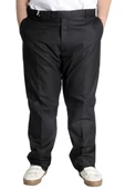 Mode XL Buyuk Beden Erkek Kumaş Pantolon Superior 21024 Siyah - 1