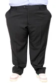 Mode XL Buyuk Beden Erkek Kumaş Pantolon Superior 21024 Siyah - 10
