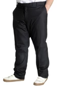 Mode XL Buyuk Beden Erkek Kumaş Pantolon Superior 21024 Siyah - 6