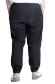 Mode XL Eşofman Altı Lastikli Paça Waffle 23501 Siyah - 4
