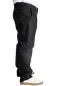 Mode XL Buyuk Beden Erkek Kumaş Pantolon Superior 21024 Siyah - 7