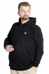 Mode XL Erkek Sweat Kapşon Kuplu 21500 Siyah - 1