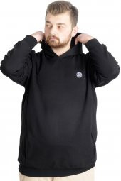 Mode XL Erkek Sweat Kapşon Kuplu 21500 Siyah - 2