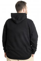 Mode XL Erkek Sweat Kapşon Kuplu 21500 Siyah - 3