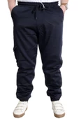 Mode XL Erkek Pantolon Keten Kargo Cep JOGGER BAHAR 23912 Lacivert thumbnail 1