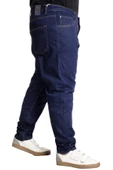 Mode XL Büyük Beden Erkek Kot Pantolon VENETO 23900 Lacivert thumbnail 3