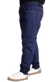Mode XL Büyük Beden Erkek Kot Pantolon VENETO 23900 Lacivert thumbnail 2