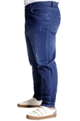 Mode XL Büyük Beden Erkek Kot Pantolon Klasik Pure Star 23907 Mavi - 5