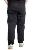 Mode XL Erkek Pantolon Keten Milano Klasik 20902 Siyah - 5