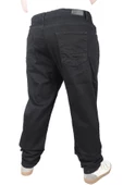 Mode XL Büyük Beden Erkek Pantolon Kot Black 21920 Siyah - 2