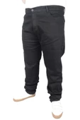 Mode XL Büyük Beden Erkek Pantolon Kot Black 21920 Siyah - 1