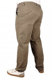 Mode XL Büyük Beden Erkek Gabardin Pantolon 21002 Sütlükahve - 2