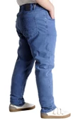 Mode XL Büyük Beden Erkek Kot Pantolon STEFANO BLUE 22939 MAVI - 3
