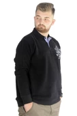 Mode XL Erkek Sweatshirt  Polo Selanik 83 22443 Siyah thumbnail 2
