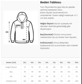 Mode XL Büyük Beden Erkek Kapüşonlu Mont Waterproof Softshell 21235 Siyah thumbnail 10