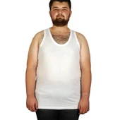 Mode XL Büyük Beden Erkek Atlet Bisiklet Yaka 6340 - 1