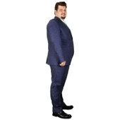 Mode XL Büyük Beden Takim Elbise Santos 19013 Lacivert - 2
