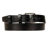 Mode XL Erkek Kemer 4cm Orta Boy Deri Kemer 4252 Siyah - 1
