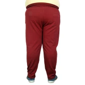 Mode XL Büyük Beden Erkek Esofman Altı Klasik 21100 Bordo thumbnail 6