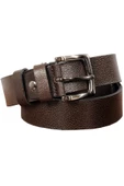 Mode XL Erkek Kemer 4cm Orta Boy Deri Kemer 4252 Kahverengi - 2