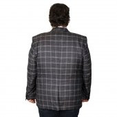 Mode XL Büyük Beden Erkek Ceket Blazer Pablo 20011 Kahverengi - 2