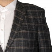 Mode XL Büyük Beden Erkek Ceket Blazer Pablo 20011 Kahverengi - 4