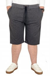 Mode XL Büyük Beden Erkek Kapri Straight Basic 20500 Antrasit thumbnail 1