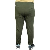 Mode XL Büyük Beden Eşofman Altı Dar Paça 20504 Haki thumbnail 6