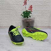 M.P 1359 Siyah-Sarı Termal Likralı Krampon Futbol Ayakkabı thumbnail 9