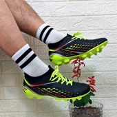 M.P 1359 Siyah-Sarı Termal Likralı Krampon Futbol Ayakkabı thumbnail 4