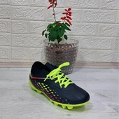 M.P 1359 Siyah-Sarı Termal Likralı Krampon Futbol Ayakkabı thumbnail 10