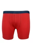 Mode XL Buyuk Beden Erkek Likra  Boxer 6350 Bordo - 1