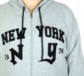 Mode XL Erkek Sweatshirt Kapşonlu New york 20538 Grimelanj - 4