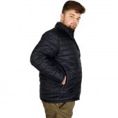 Mode XL Erkek Mont Dik Yaka Zippered Jesica 20577 Lacivert - 5