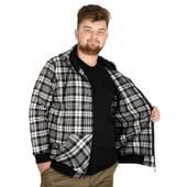 Mode XL Büyük Beden Erkek Sweatshirt Kapşonlu 20579 Antrasit thumbnail 3