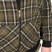 Mode XL Büyük Beden Erkek Sweatshirt Kapşonlu 20579 Haki thumbnail 9