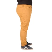 Mode XL Erkek Pantolon Keten Milano Klasik 20902 Taba thumbnail 6