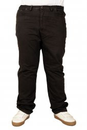 Mode XL Büyük Beden Erkek Gabardin Pantolon 21001 Kahve - 1