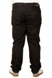 Mode XL Büyük Beden Erkek Gabardin Pantolon 21001 Kahve - 4