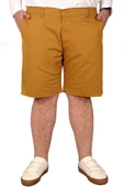 Mode XL Büyük Beden Erkek Kapri Yancep Nice Classic 21402 Taba thumbnail 1