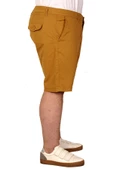 Mode XL Büyük Beden Erkek Kapri Yancep Nice Classic 21402 Taba thumbnail 5