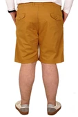 Mode XL Büyük Beden Erkek Kapri Yancep Nice Classic 21402 Taba thumbnail 6